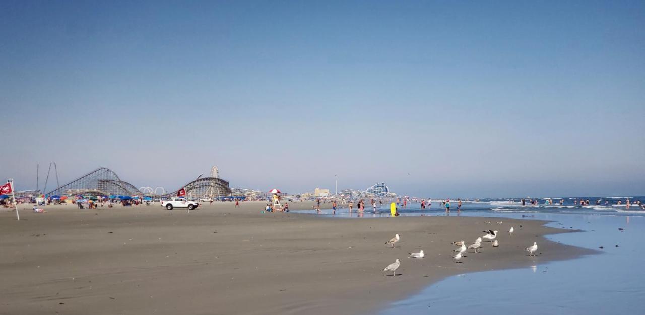 Family Friendly Beach Block Ocean View 3 Bedroom 2 Ba, Condo Near Wildwood Crest And Convention Center Dış mekan fotoğraf